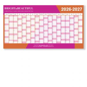 A1 WALL PLANNER 2026 - 18 Month