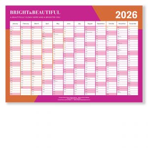 A1 WALL PLANNER 2026 - Personalised for Branch